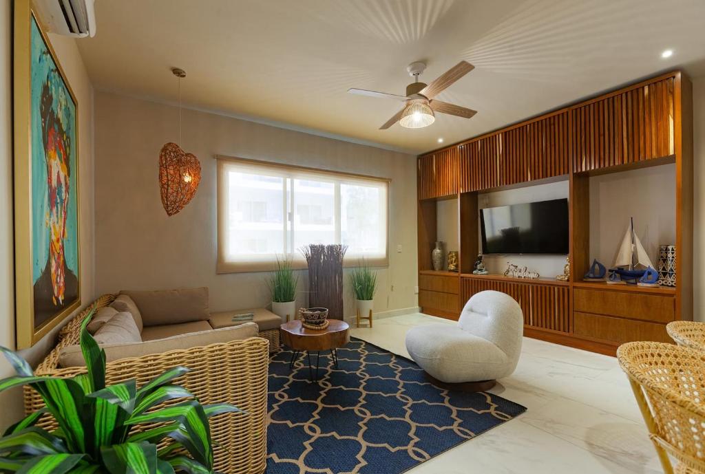 4velas Familyfriendly 10min Beachwifi 200mbgym, Playa del Carmen