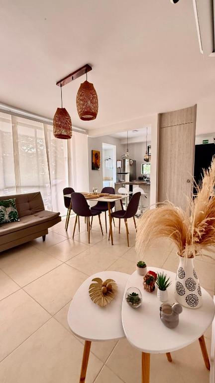Apartamento en el Eje Cafetero-Aire acondicionado, piscinas, BBQ - 3