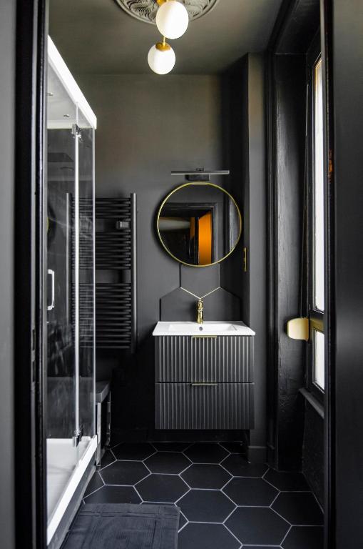 Suite Balneo Hammam Noire et Or - 3