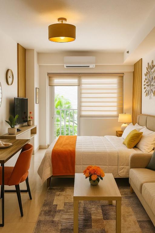331D Near MOA and Airport Pool View Fast WiFi Balcony, Manille