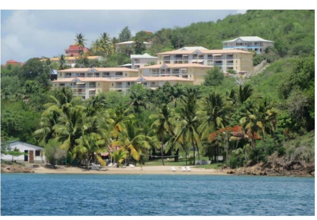 T2 vue mer panoramique, 3 ilets, Les Trois-Îlets