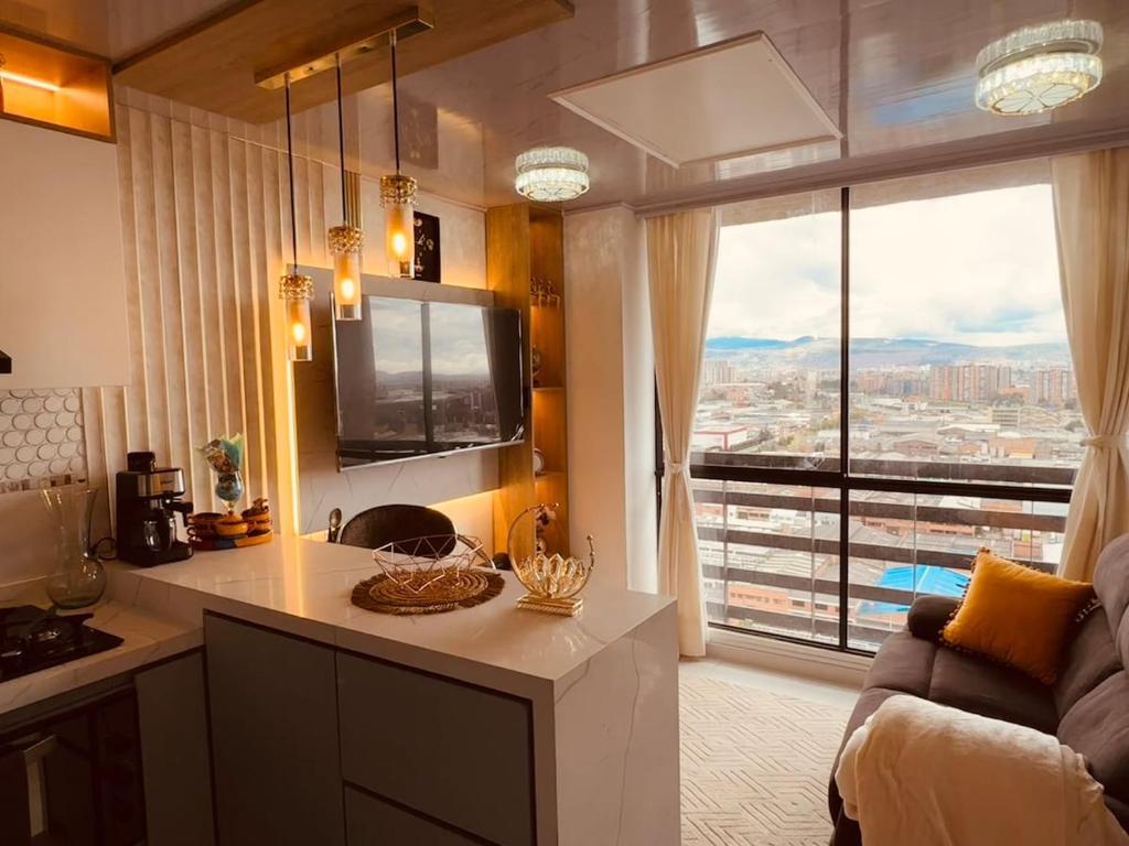 Top views, airport, Salitre, American embassy, parking, Bogotá