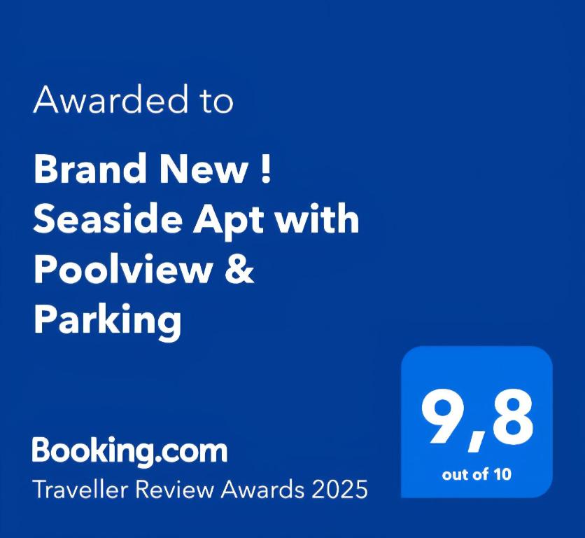 Brand New ! Seaside Apt with Poolview & Parking - 2