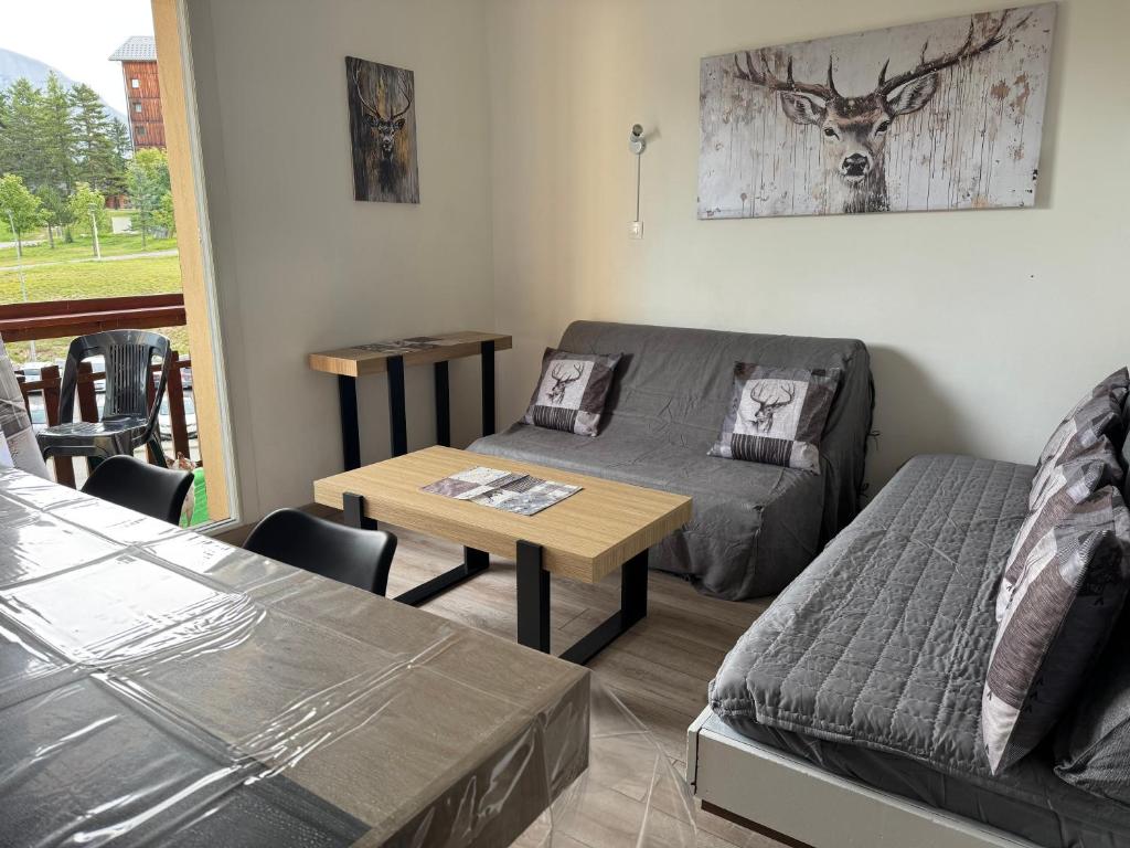 Appart 5-6 pers Superdevoluy, au pied des pistes, Superdevoluy