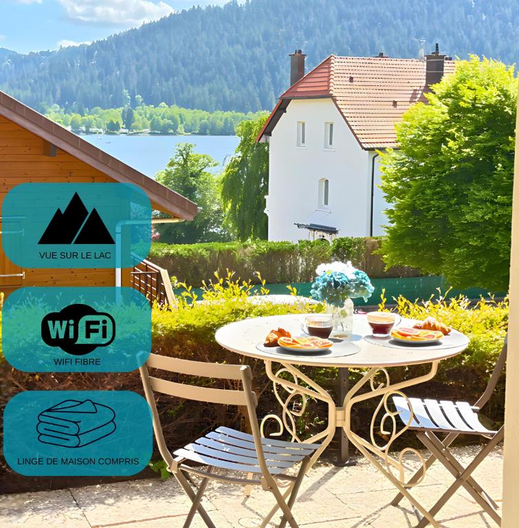 Le Cocon du Lac, terrasse, vue lac - 1