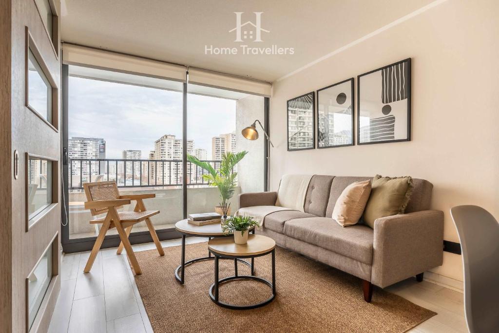 HT Calido depto en Nunoa con Estacionamiento - 3