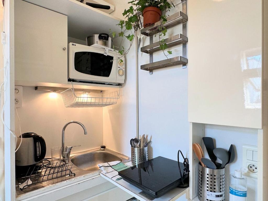 Charming Studio in Central Paris Near the Seine N1-242 - 2