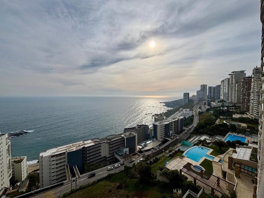 Depto con increíble vista al mar en Av Eluchans - 2