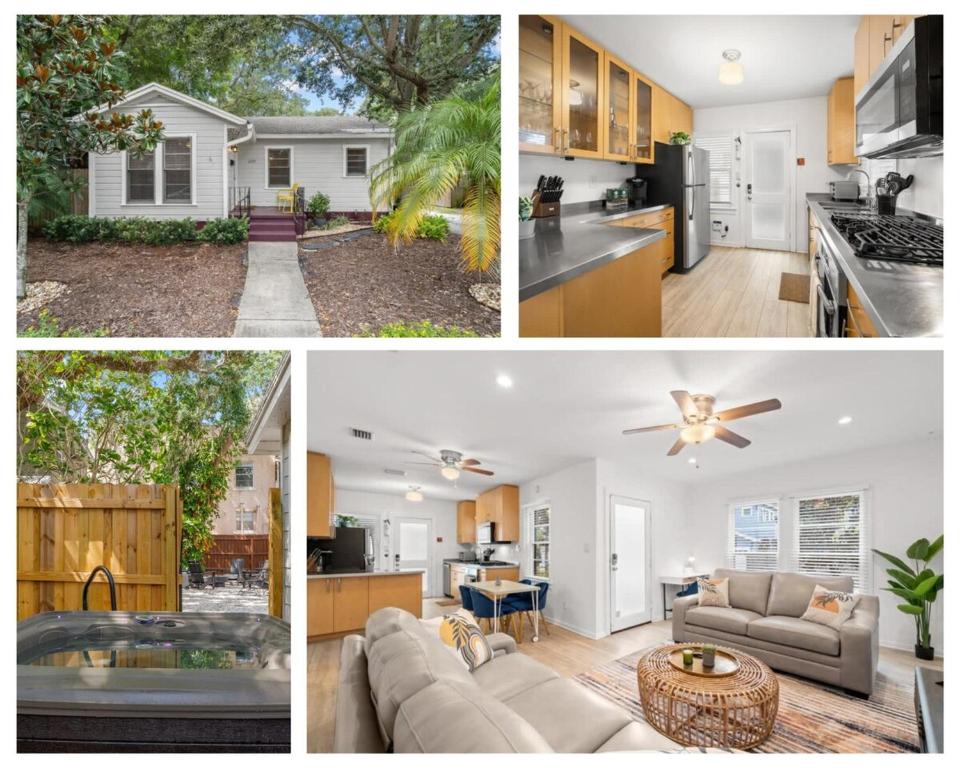 The Hyde Out - Cute Hyde Park Home with Private Hot Tub, Tampa