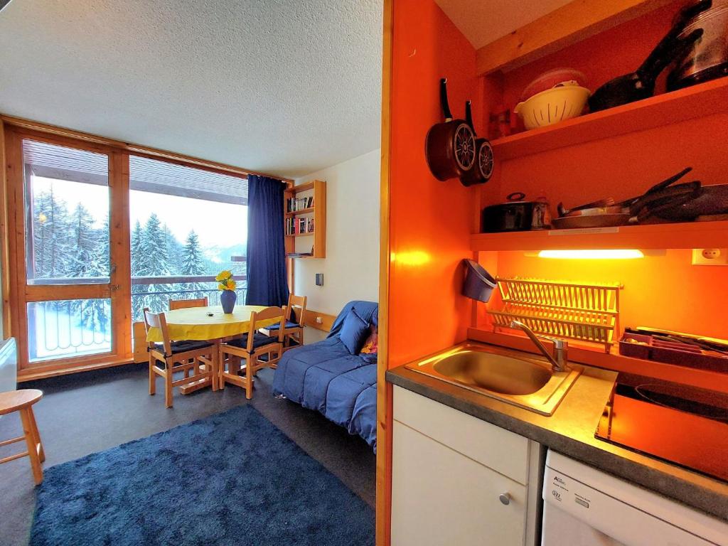 Studio cabine pour 4 pers., balcon, sud, Les Arcs 1800 - FR-1-346-457 - 3