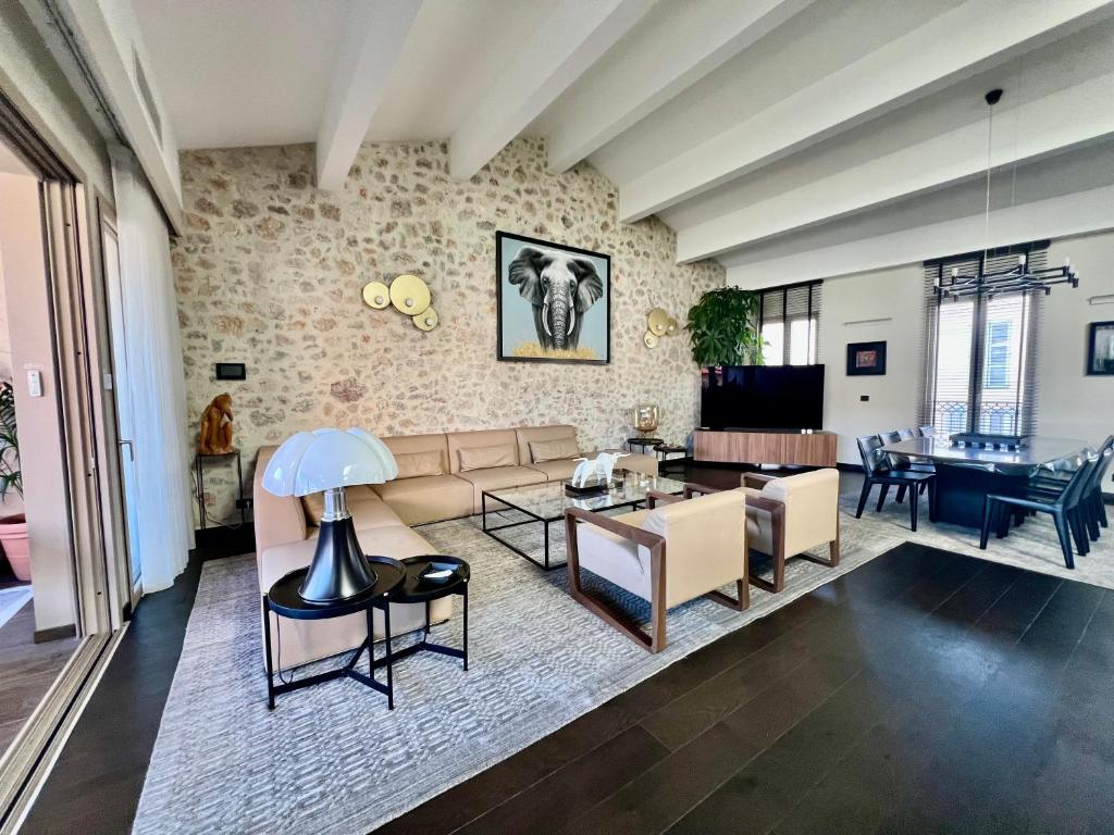 Cannes hyper centre appartement luxe 5 étoiles terrasse - 1
