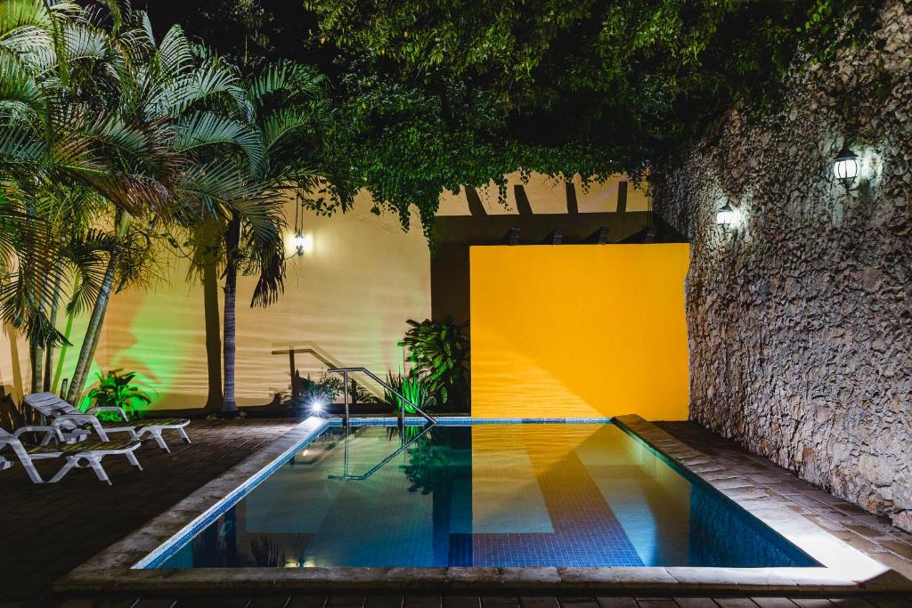 Swimming pool, Hotel Montejo in Merida