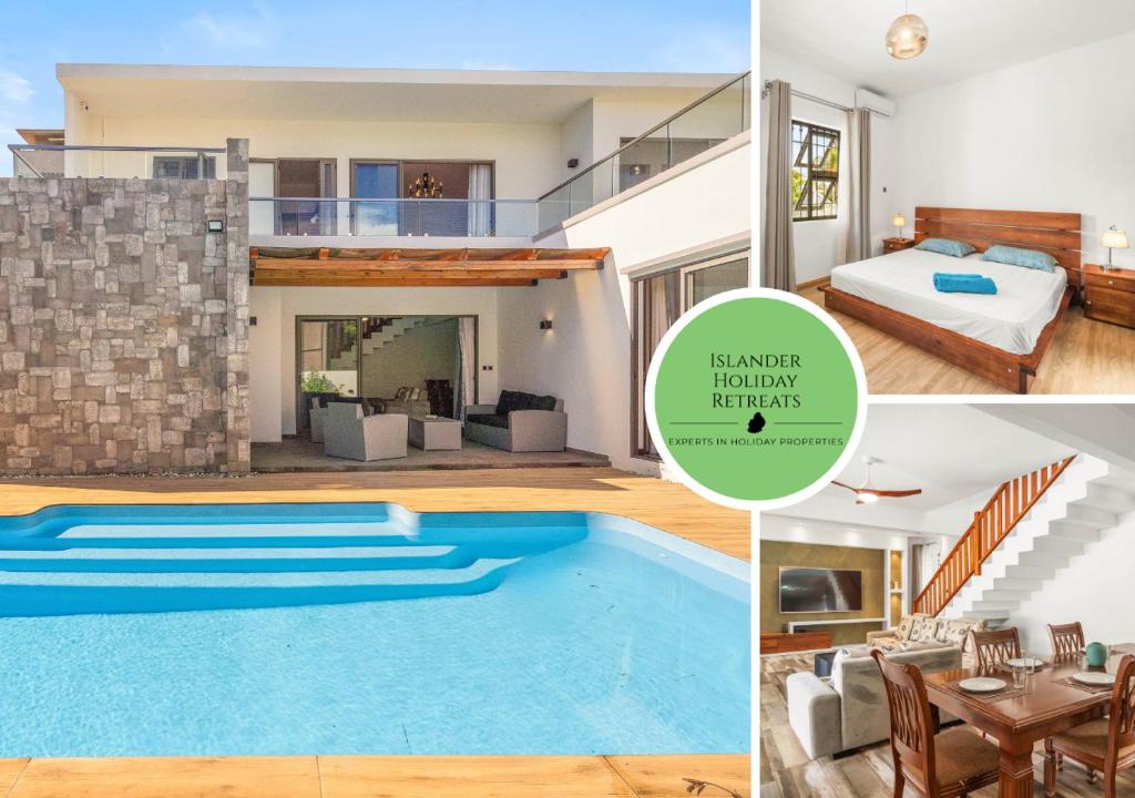 L'écrin de la Preneuse, villa avec piscine privée proche de la plage, Riviere Noire