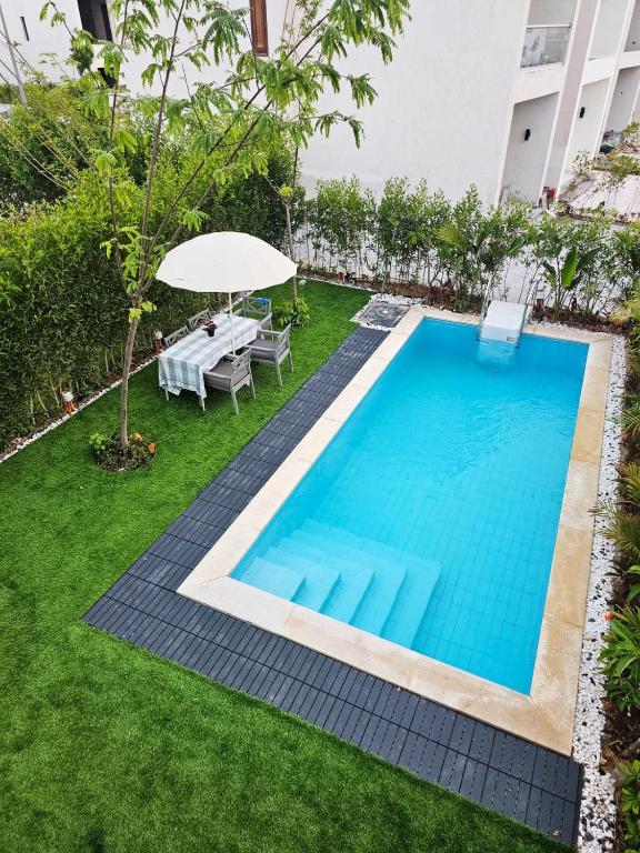 Spacious Private Villa Private Pool, Garden, Ideal for Long Stay in Alamein, El Alamein