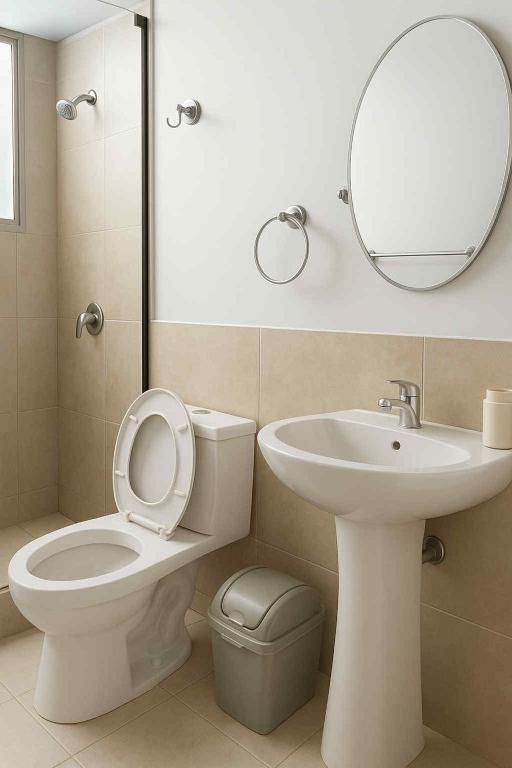 Departamento con piscina temperada privada y juegos para niños - 5