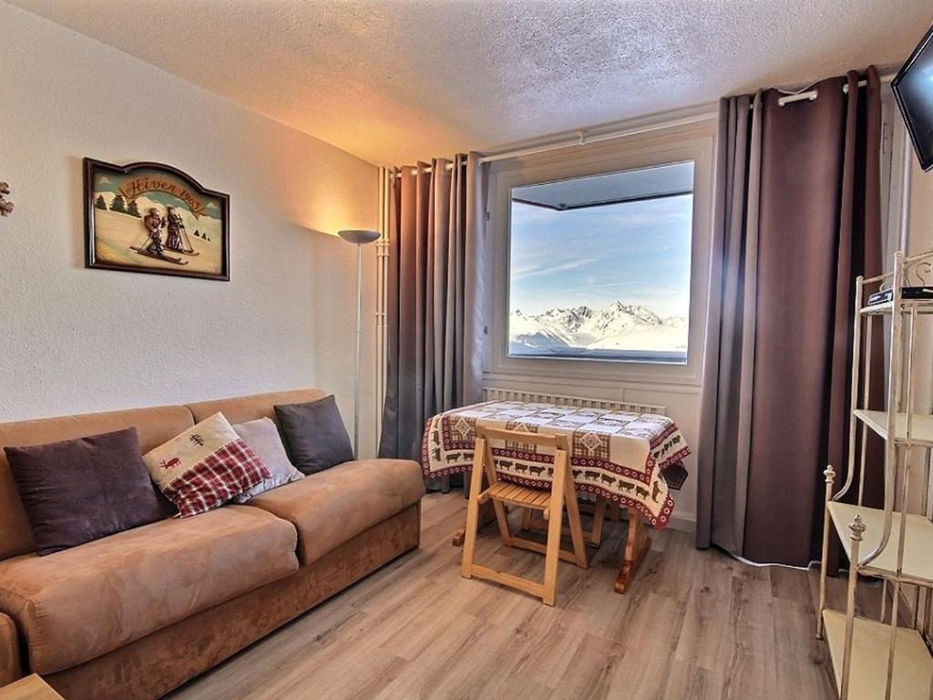 Studio cosy 2 personnes au pied des pistes, vue montagne - FR-1-455-49 - 1
