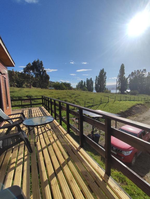 Cabaña privada con acceso a playa, Castro