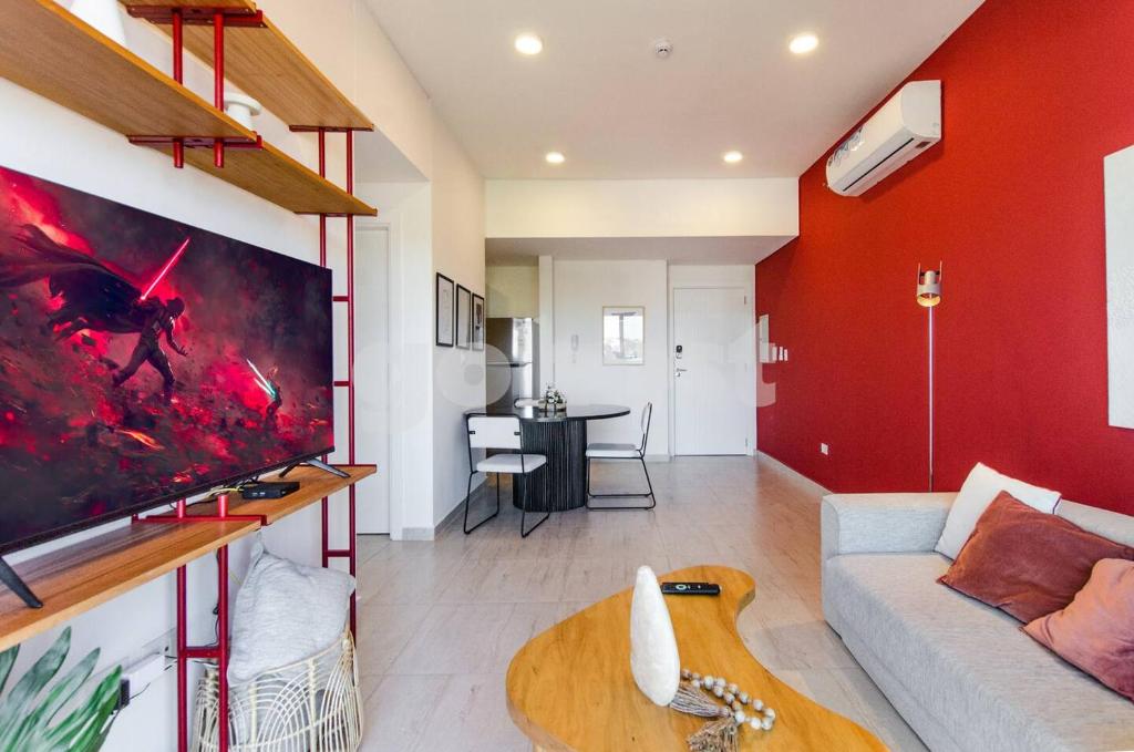 Bold Apartment 10 Min From Shopping Mcal Lopez, Asunción