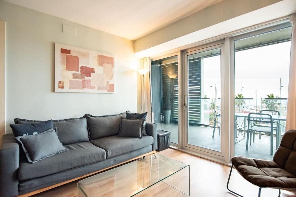 Seafront suite with terrace, Barcelona