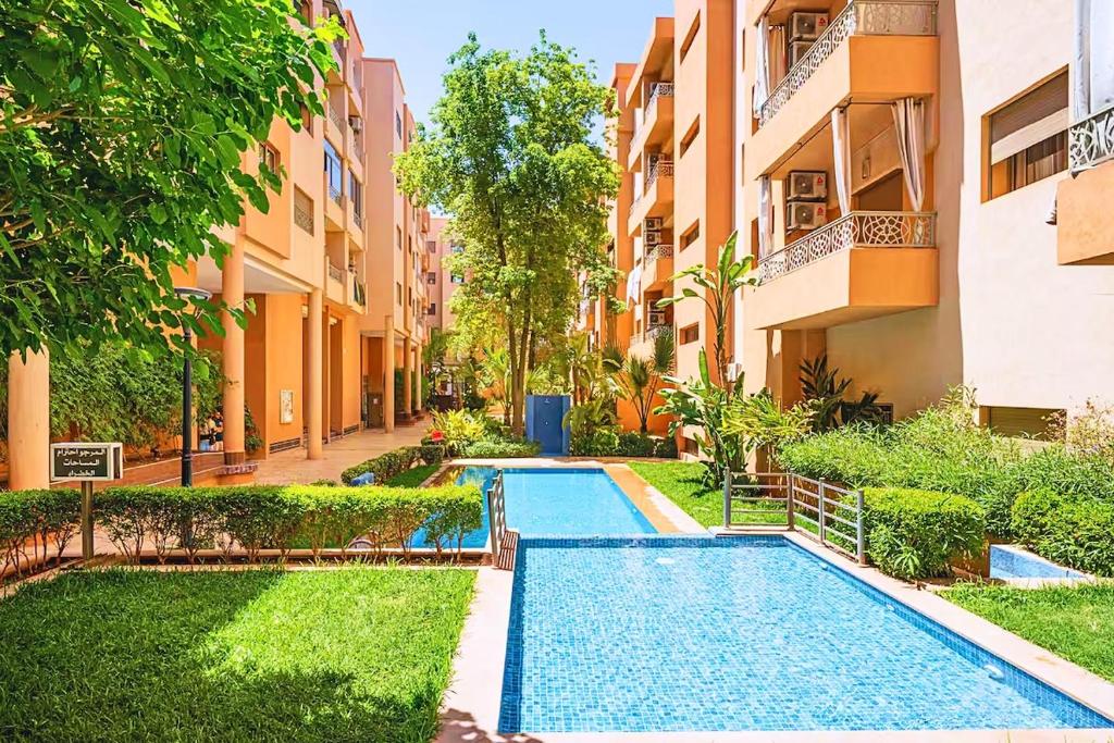 Appartment Marrakech with pool, Marakéš
