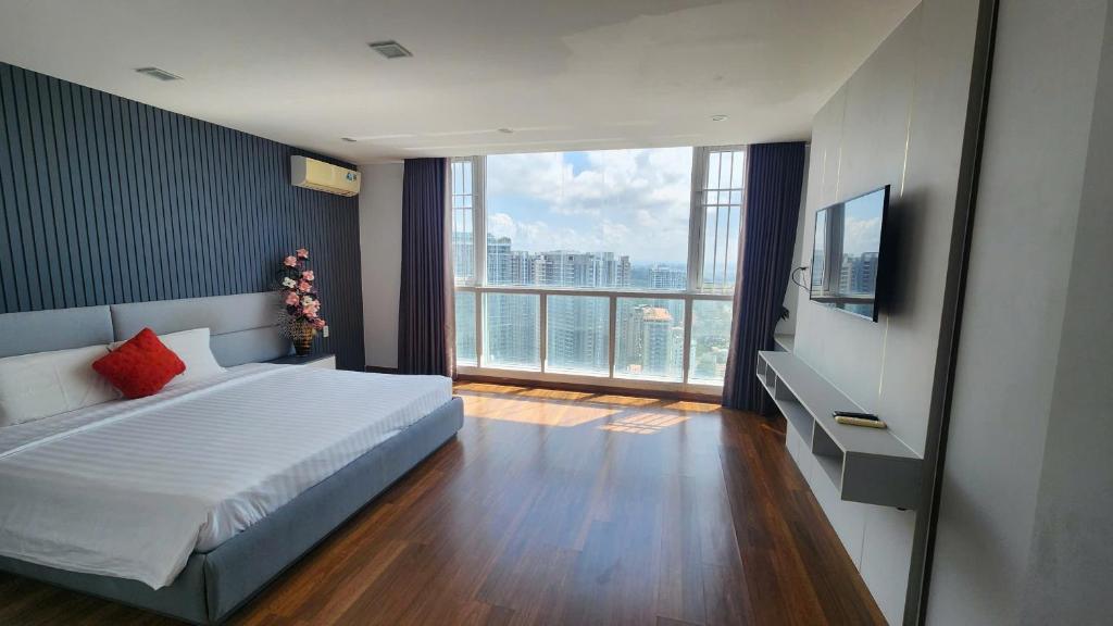 Shared lounge/TV area, Coral Hotel Vung Tau in Vung Tau