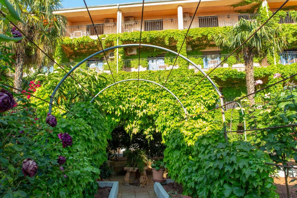 Hostal Los Rosales 전경
