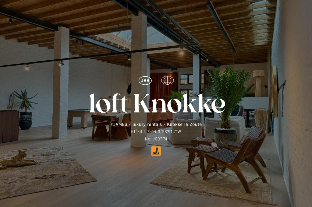 JAMES 74 - exceptional retro design loft in the heart of Knokke, Knokke-Heist