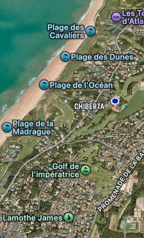 Chiberta Studio 3 étoiles climatisé piscine plage & golf - 3