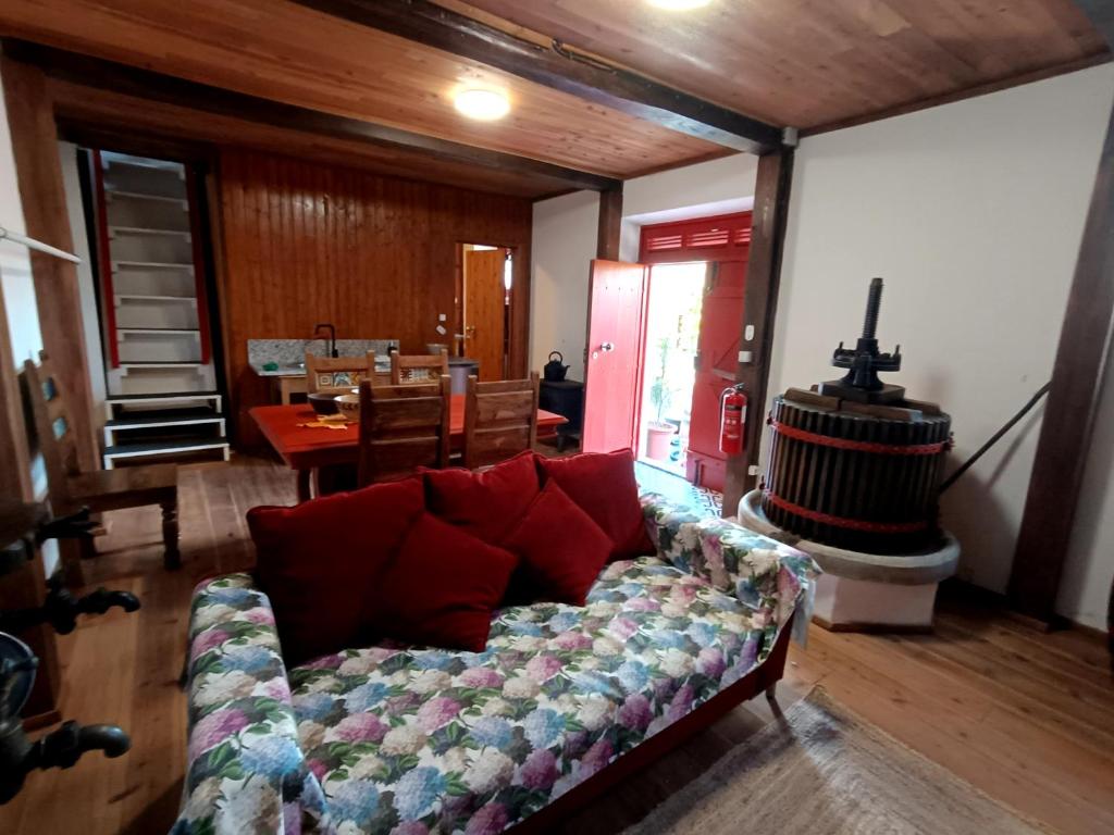 Um quarto da Casa do Monte Adega, Água de Alto