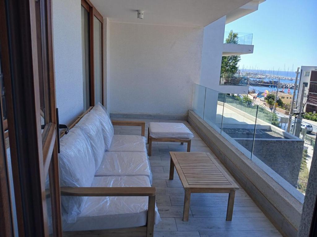 Departamento nuevo, amoblado, gran vista al mar, a pasos de la playa - 5