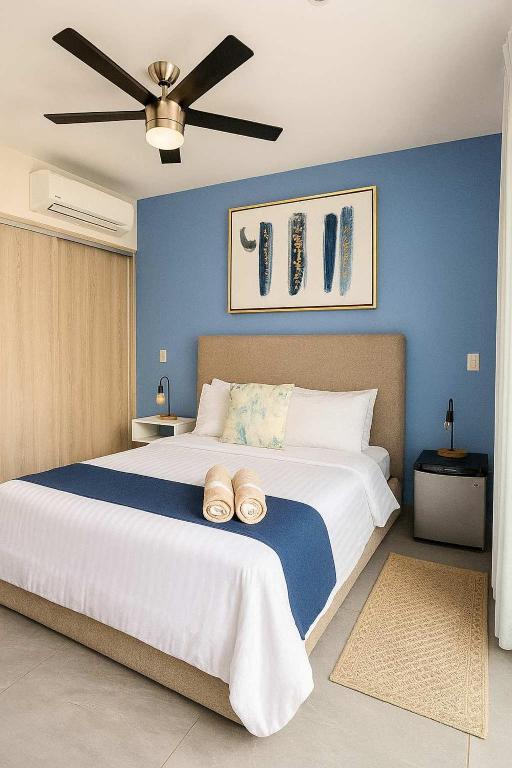 Private Room with mini fridge 200MB Wifi - 4