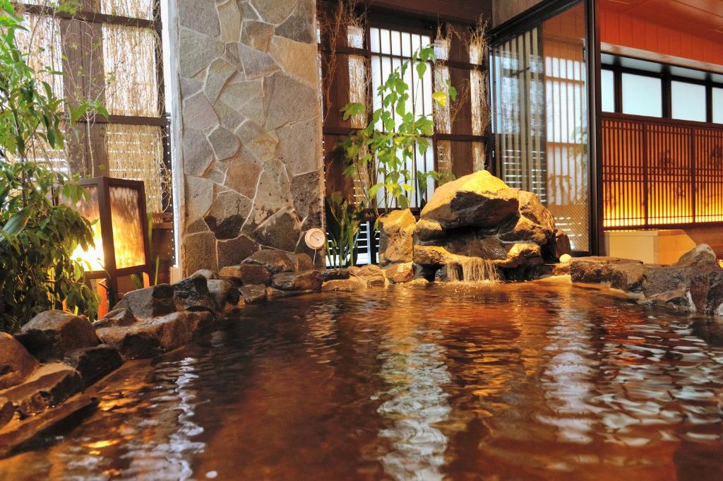 Hot spring bath, Toyama Oyado Nono Natural Hot Spring in Toyama