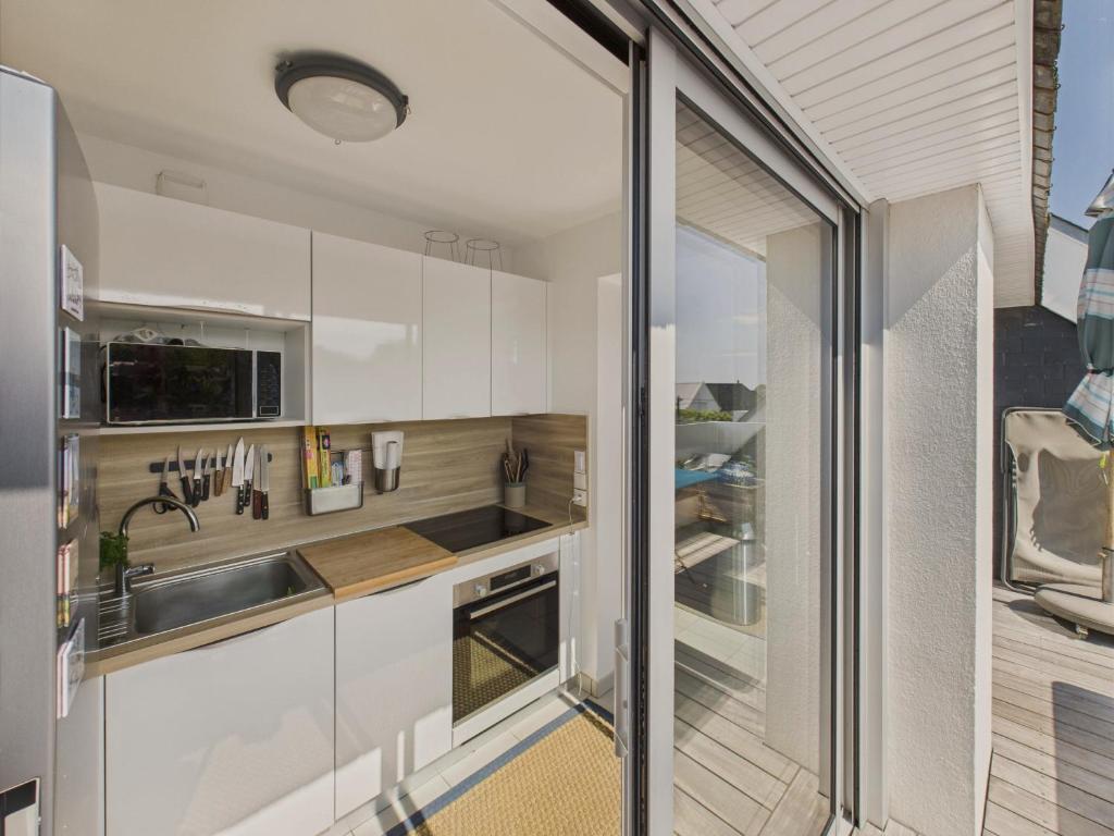 Vue mer - 100m plage - Appart pour 4 balcon, Légenès