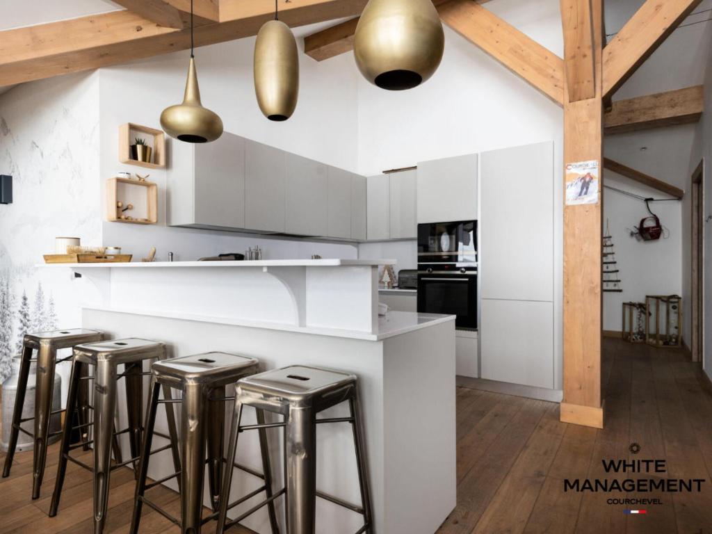 Résidence L'ourse Bleue - Penthouse intimiste avec sauna au cœur de Moriond MAE-5814 - 5
