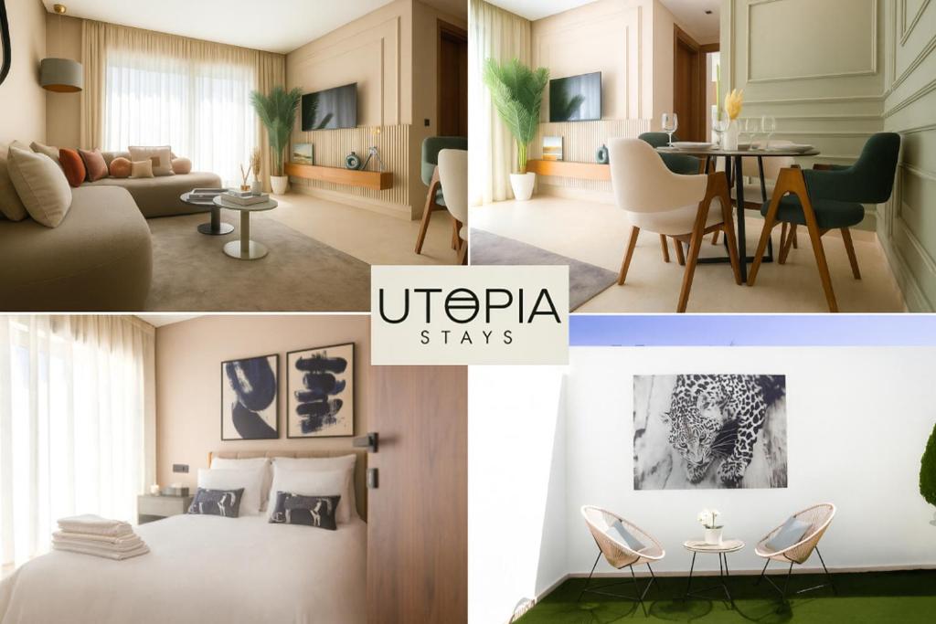 Utopia Stays - Chic & terrasse & rooftop plein centre, Casablanca