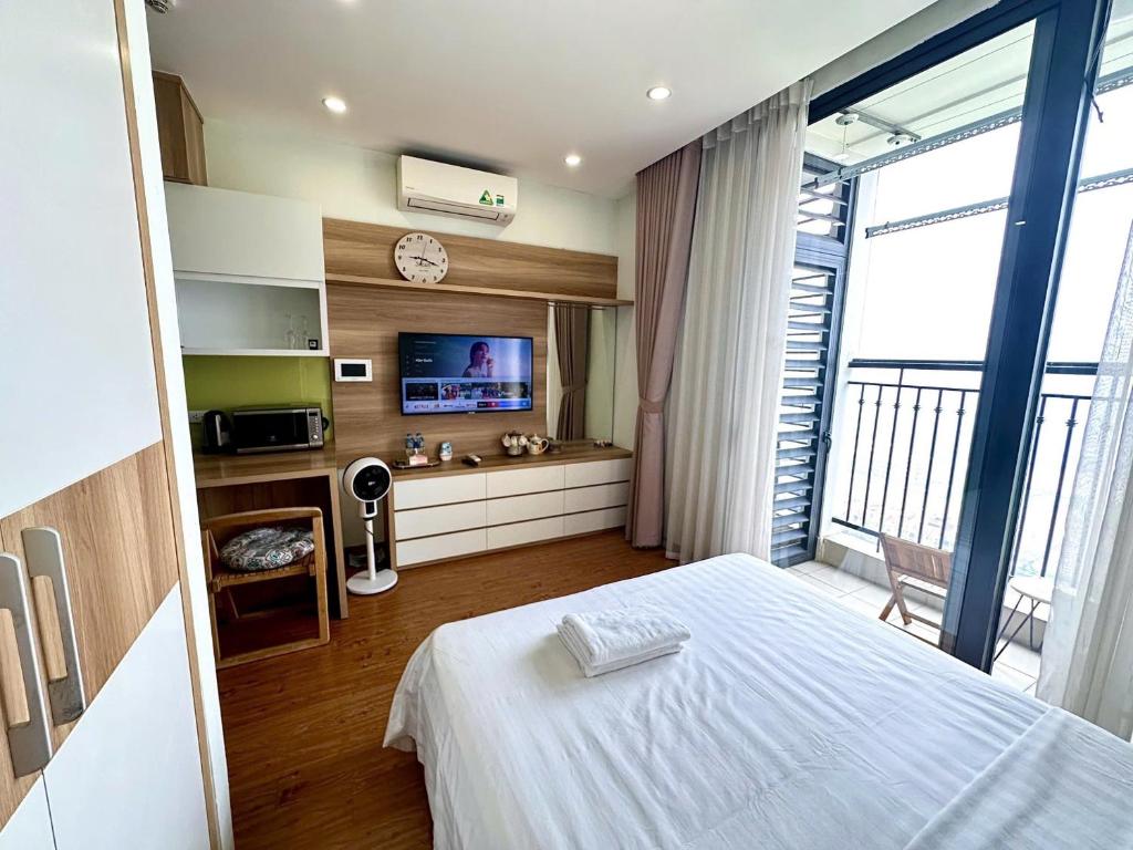 Comfortable Studio Apt Near My Dinh Stadium And Marriott Hotel, Hanoj