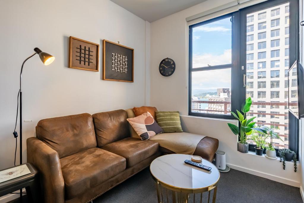 Top Floor - Free Parking - Central Location - Quiet - City View, Wellington