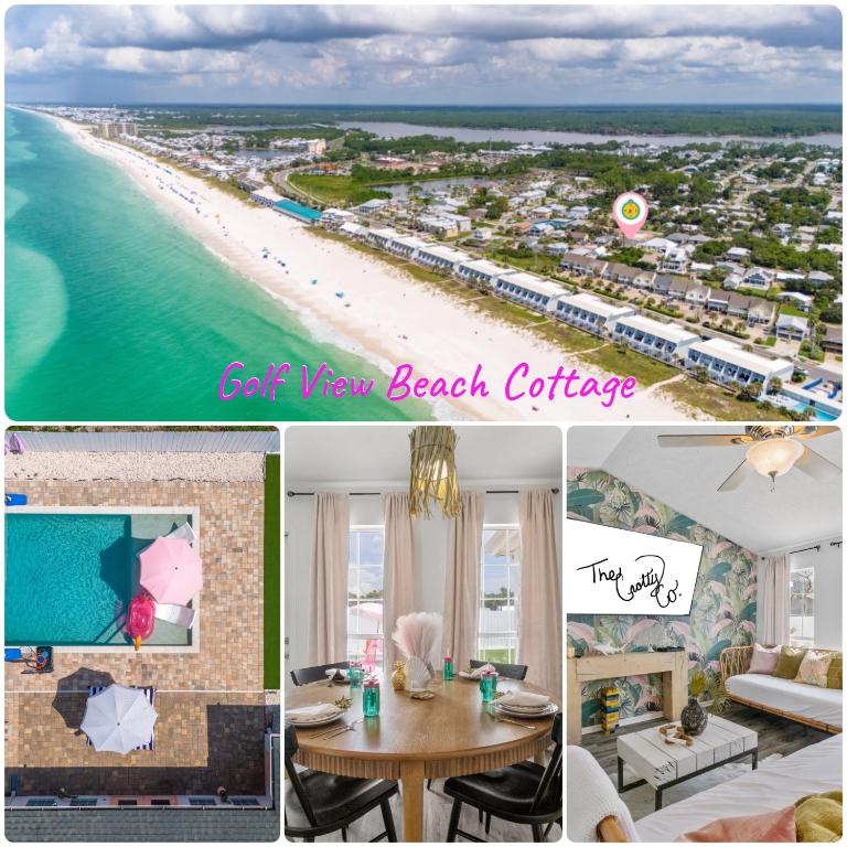 Steps to the beach & close to 30A! Private pool with sundeck & putt putt golf!, Panama City Beach