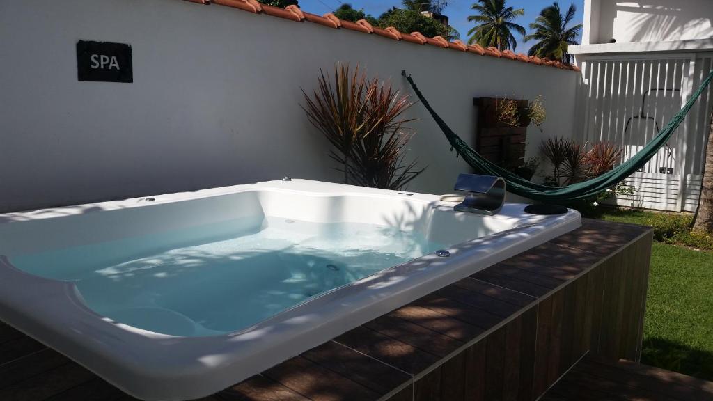 Open air bath, Mandakaru Residence Flats in Porto De Galinhas