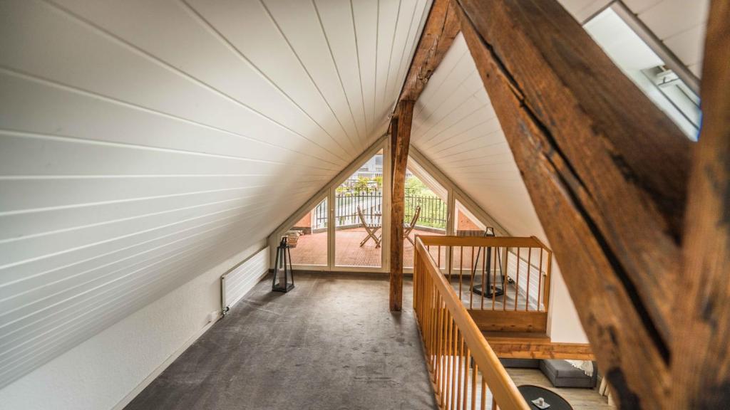 Balcony/terrace, Lowenplatz Apartment near Station by Airhome in Zürich