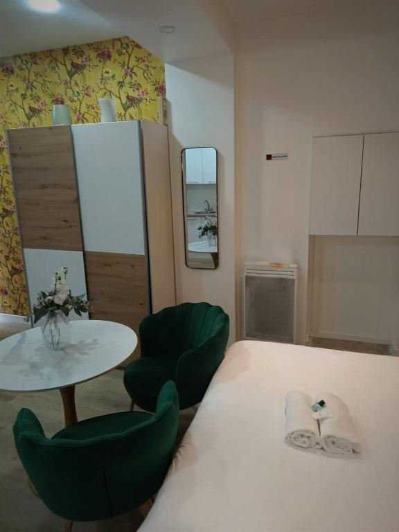 Modern Renovated studio with a touch of gilded glamour central Paris - 4