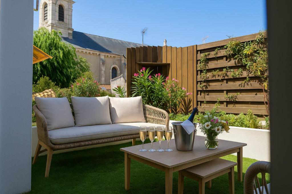 Superbe maison de centre ville avec garage 2places - 6 personnes - 1