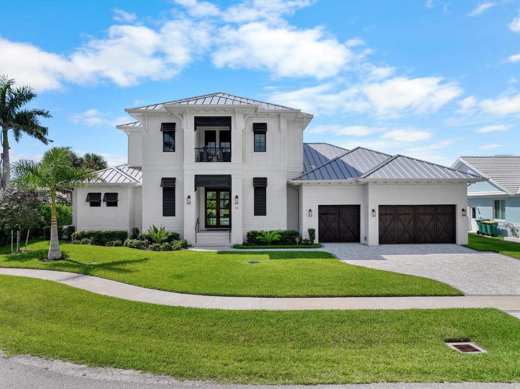 Opulent custom waterfront home with heated pool and spa, Marco Island