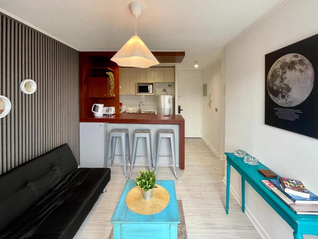 2 Habitaciones I Metro Santa Lucía I Piscina - 4