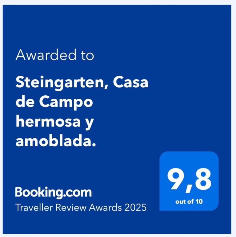 Steingarten, Casa de Campo hermosa y amoblada. - 2