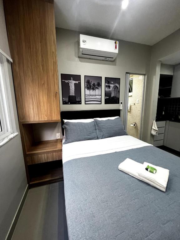 Studio for 2 people Steps from Copacabana Beach, Rio de Janeiro