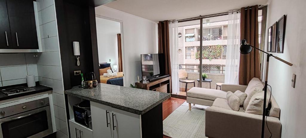 Departamento cercano Movistar Arena, Teatro Capoulican y Teatro Cariola - 2