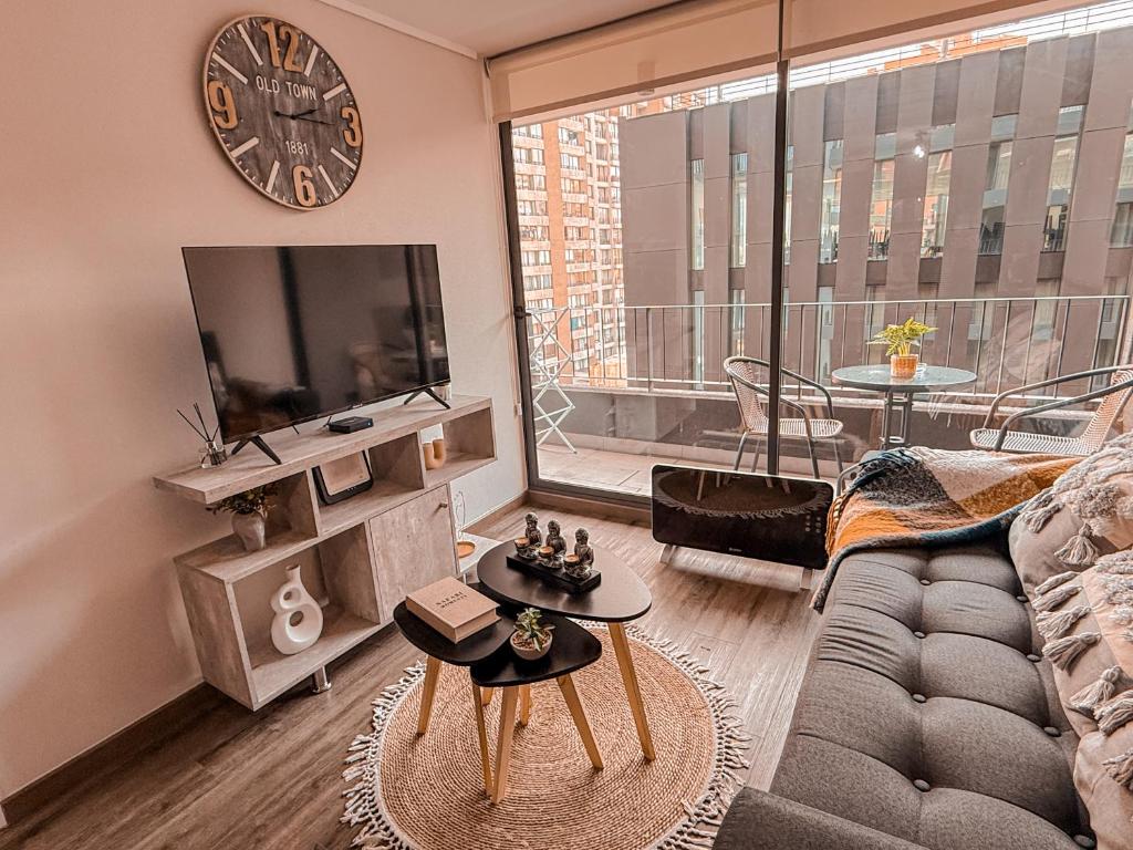 Apartamento Santiago de Chile, sofá cama, Piscina, lavandería - 1