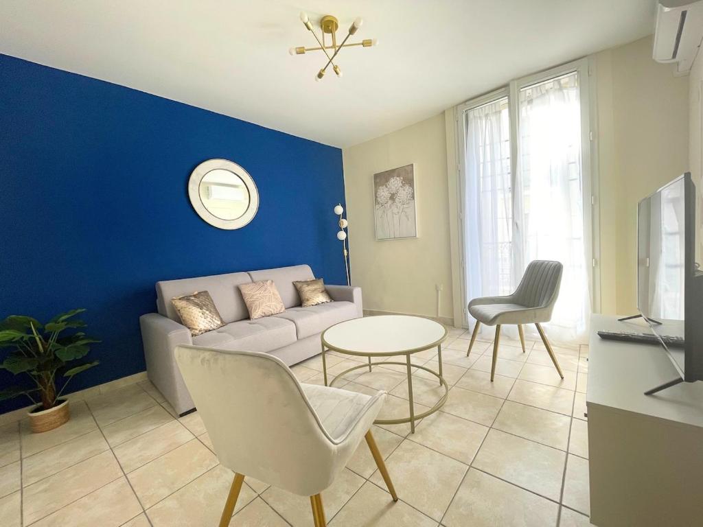Bleu du Sud Clim 4 personnes Beziers Centre IUT - 1