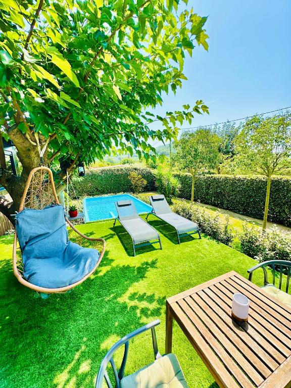 The Green Wagon Costa Brava, Piscina Privada, AC, WIFI, Parking, Terraza - 1